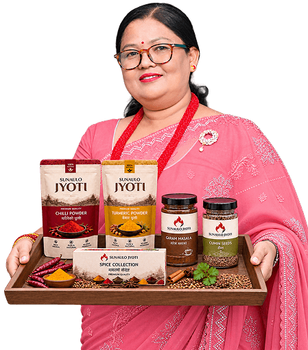 Introducing Jyoti's Special Black Pepper with spice collection